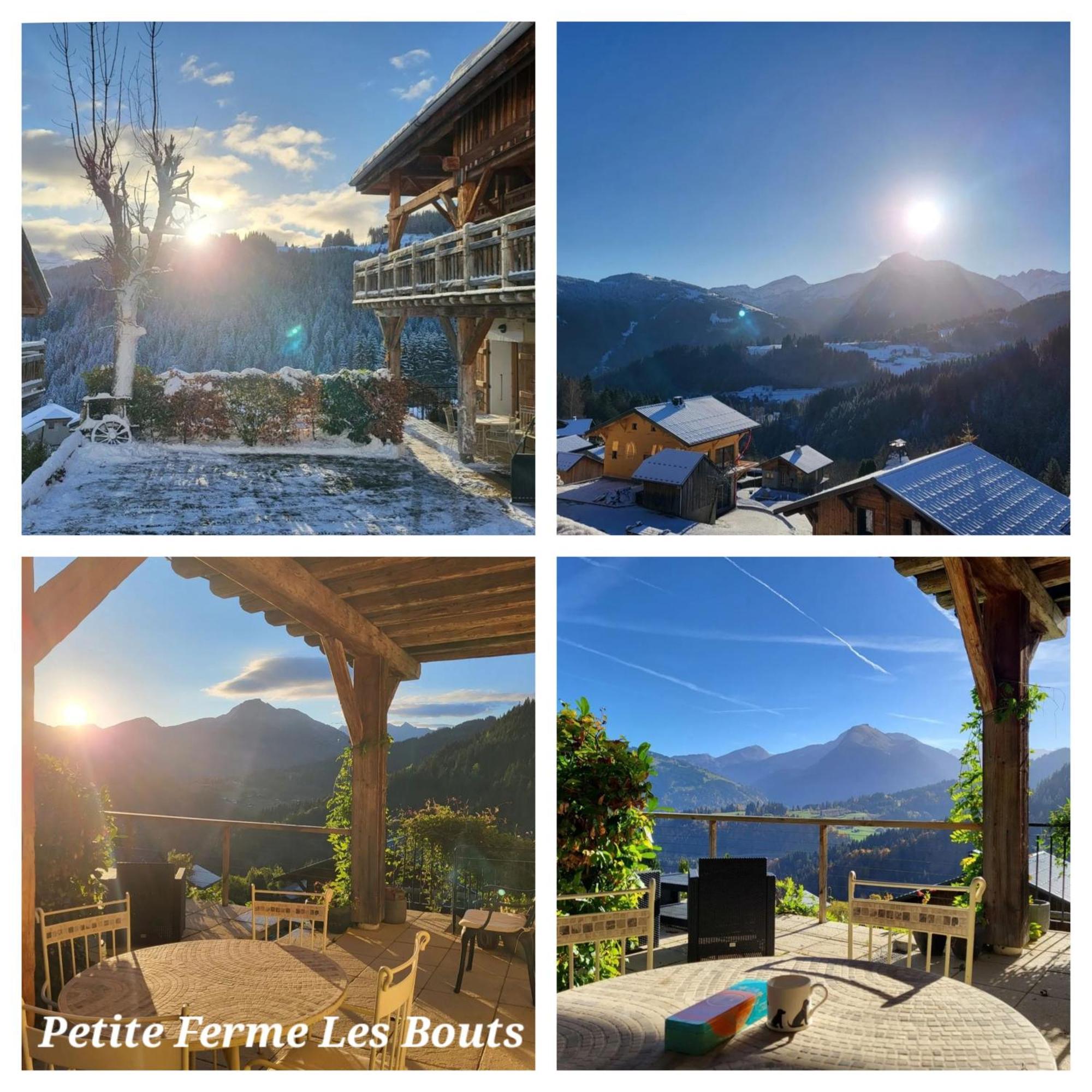 'Petite Ferme Les Bouts' Apartment, Sleeps 6, Nr Morzine La Cote d'Arbroz المظهر الخارجي الصورة