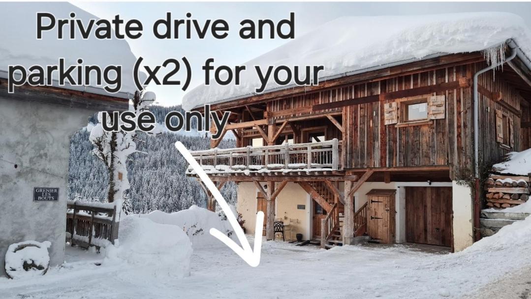 'Petite Ferme Les Bouts' Apartment, Sleeps 6, Nr Morzine La Cote d'Arbroz المظهر الخارجي الصورة
